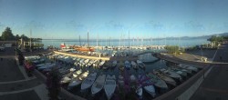 Archiv Foto Webcam Gardasee - Bardolino Hafen 06:00