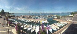 Archiv Foto Webcam Gardasee - Bardolino Hafen 09:00