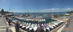 Archiv Foto Webcam Gardasee - Bardolino Hafen 11:00