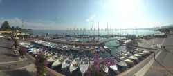 Archiv Foto Webcam Gardasee - Bardolino Hafen 17:00
