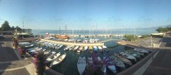 Archiv Foto Webcam Gardasee - Bardolino Hafen 07:00