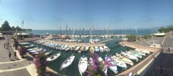 Archiv Foto Webcam Gardasee - Bardolino Hafen 09:00