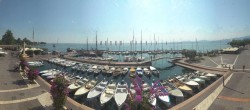 Archiv Foto Webcam Gardasee - Bardolino Hafen 15:00