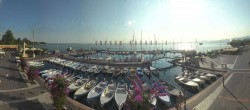 Archiv Foto Webcam Gardasee - Bardolino Hafen 17:00
