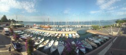 Archiv Foto Webcam Gardasee - Bardolino Hafen 07:00