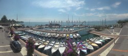 Archiv Foto Webcam Gardasee - Bardolino Hafen 13:00