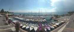 Archiv Foto Webcam Gardasee - Bardolino Hafen 15:00