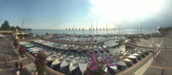 Archiv Foto Webcam Gardasee - Bardolino Hafen 17:00