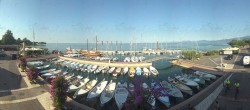 Archiv Foto Webcam Gardasee - Bardolino Hafen 07:00