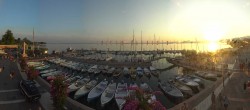Archiv Foto Webcam Gardasee - Bardolino Hafen 19:00