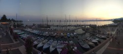 Archiv Foto Webcam Gardasee - Bardolino Hafen 21:00