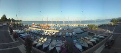Archiv Foto Webcam Gardasee - Bardolino Hafen 06:00