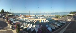 Archiv Foto Webcam Gardasee - Bardolino Hafen 07:00