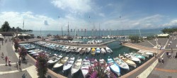 Archiv Foto Webcam Gardasee - Bardolino Hafen 11:00