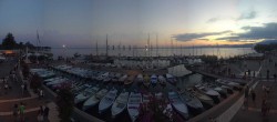 Archiv Foto Webcam Gardasee - Bardolino Hafen 21:00