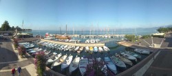 Archiv Foto Webcam Gardasee - Bardolino Hafen 07:00