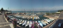 Archiv Foto Webcam Gardasee - Bardolino Hafen 09:00