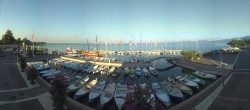 Archiv Foto Webcam Gardasee - Bardolino Hafen 06:00