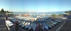 Archiv Foto Webcam Gardasee - Bardolino Hafen 07:00