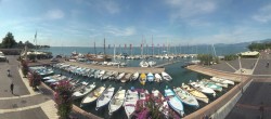 Archiv Foto Webcam Gardasee - Bardolino Hafen 09:00