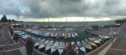 Archiv Foto Webcam Gardasee - Bardolino Hafen 17:00