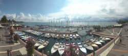 Archiv Foto Webcam Gardasee - Bardolino Hafen 15:00