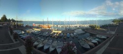 Archiv Foto Webcam Gardasee - Bardolino Hafen 06:00