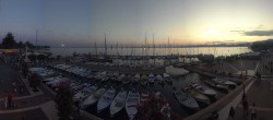 Archived image Webcam Lago di Garda - Harbour of Bardolino 21:00