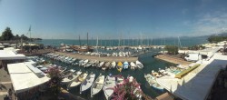 Archiv Foto Webcam Gardasee - Bardolino Hafen 09:00