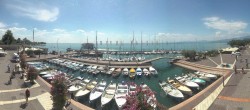 Archiv Foto Webcam Gardasee - Bardolino Hafen 13:00