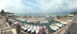 Archiv Foto Webcam Gardasee - Bardolino Hafen 09:00