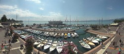 Archiv Foto Webcam Gardasee - Bardolino Hafen 13:00