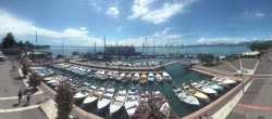 Archiv Foto Webcam Gardasee - Bardolino Hafen 13:00