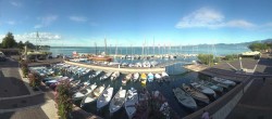 Archiv Foto Webcam Gardasee - Bardolino Hafen 07:00