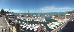 Archiv Foto Webcam Gardasee - Bardolino Hafen 09:00