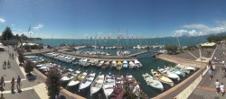 Archiv Foto Webcam Gardasee - Bardolino Hafen 11:00