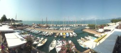 Archiv Foto Webcam Gardasee - Bardolino Hafen 09:00