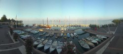 Archiv Foto Webcam Gardasee - Bardolino Hafen 06:00