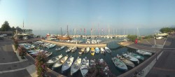 Archiv Foto Webcam Gardasee - Bardolino Hafen 07:00