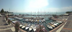 Archiv Foto Webcam Gardasee - Bardolino Hafen 15:00