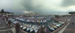 Archived image Webcam Lago di Garda - Harbour of Bardolino 13:00