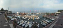 Archiv Foto Webcam Gardasee - Bardolino Hafen 07:00