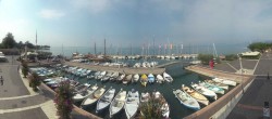 Archiv Foto Webcam Gardasee - Bardolino Hafen 09:00