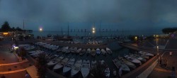 Archiv Foto Webcam Gardasee - Bardolino Hafen 19:00