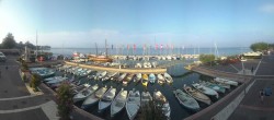 Archiv Foto Webcam Gardasee - Bardolino Hafen 07:00