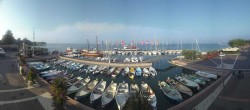 Archiv Foto Webcam Gardasee - Bardolino Hafen 08:00