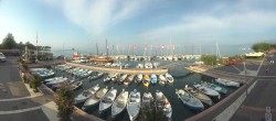 Archiv Foto Webcam Gardasee - Bardolino Hafen 08:00