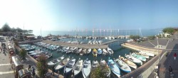 Archiv Foto Webcam Gardasee - Bardolino Hafen 09:00