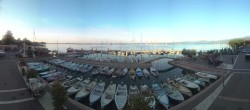 Archiv Foto Webcam Gardasee - Bardolino Hafen 07:00