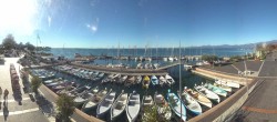 Archiv Foto Webcam Gardasee - Bardolino Hafen 09:00